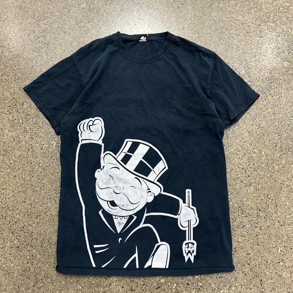 Vintage Monopoly Game Promo T-Shirt Rare (Size Medium)